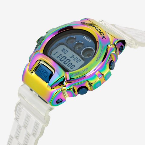 G-SHOCK·KITH新款彩虹联名腕表 4月炫光来袭 限量开售