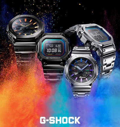 经典重塑，先锋出型！G-SHOCK「炫彩渐变」系列焕新登场