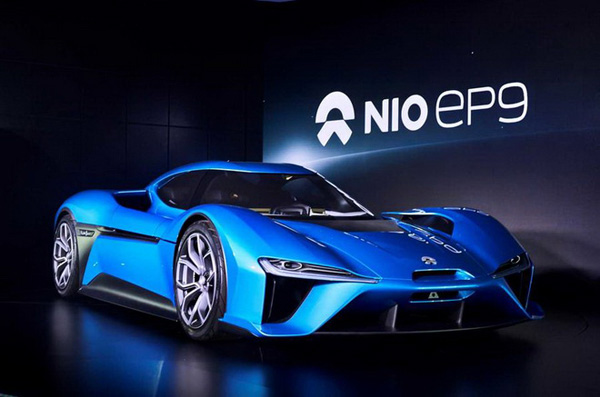 蔚来汽车（NextEV）首款纯电动超跑——NIO EP9在伦敦正式首发亮相