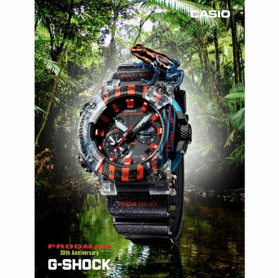 丛林寻踪，深海交锋！G-SHOCK毒蛙坚韧来袭！