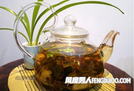 荷叶丝瓜茶